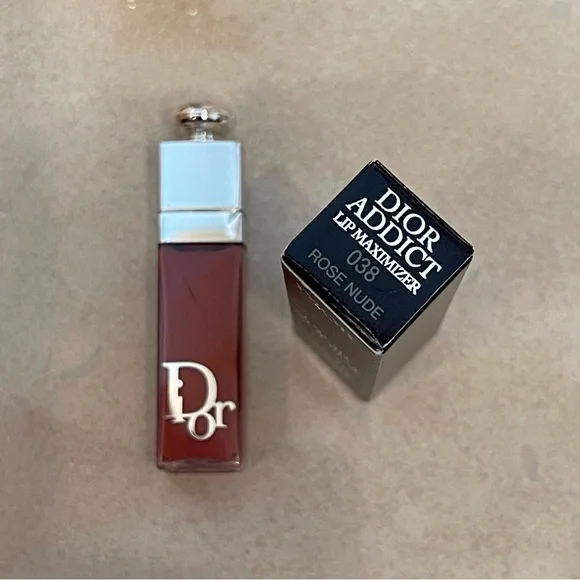 Dior Charm Bracelet 7.75” SilverTone Toggle Clasp Beauty Bundle Mini Addict Lip - Picture 3 of 14
